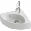 Lave-mains D'angle Percé 1 Trou Livré Sans Bonde 34 X 34 Cm JACOB DELAFON