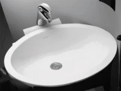 Vasque Ovale 49,8x38,5cm à Encastrer Blanc JACOB DELAFON