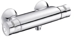 Mitigeur Thermostatique De Douche Stomb Mural Avec Raccord Chromé JACOB DELAFON