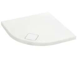 Receveur ODEON UP Quart De Rond 90x90cm, De Couleur Blanc JACOB DELAFON