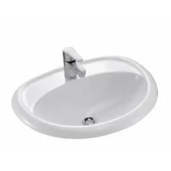 Vasque à Encastrer Brive 1 Trou 58 X 47 Cm E4337 00 JACOB DELAFON