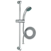 Ensemble De Douche ECO Barre De 60cm, Douchette 1jets, Flexible 1.75cm Chromé JACOB DELAFON